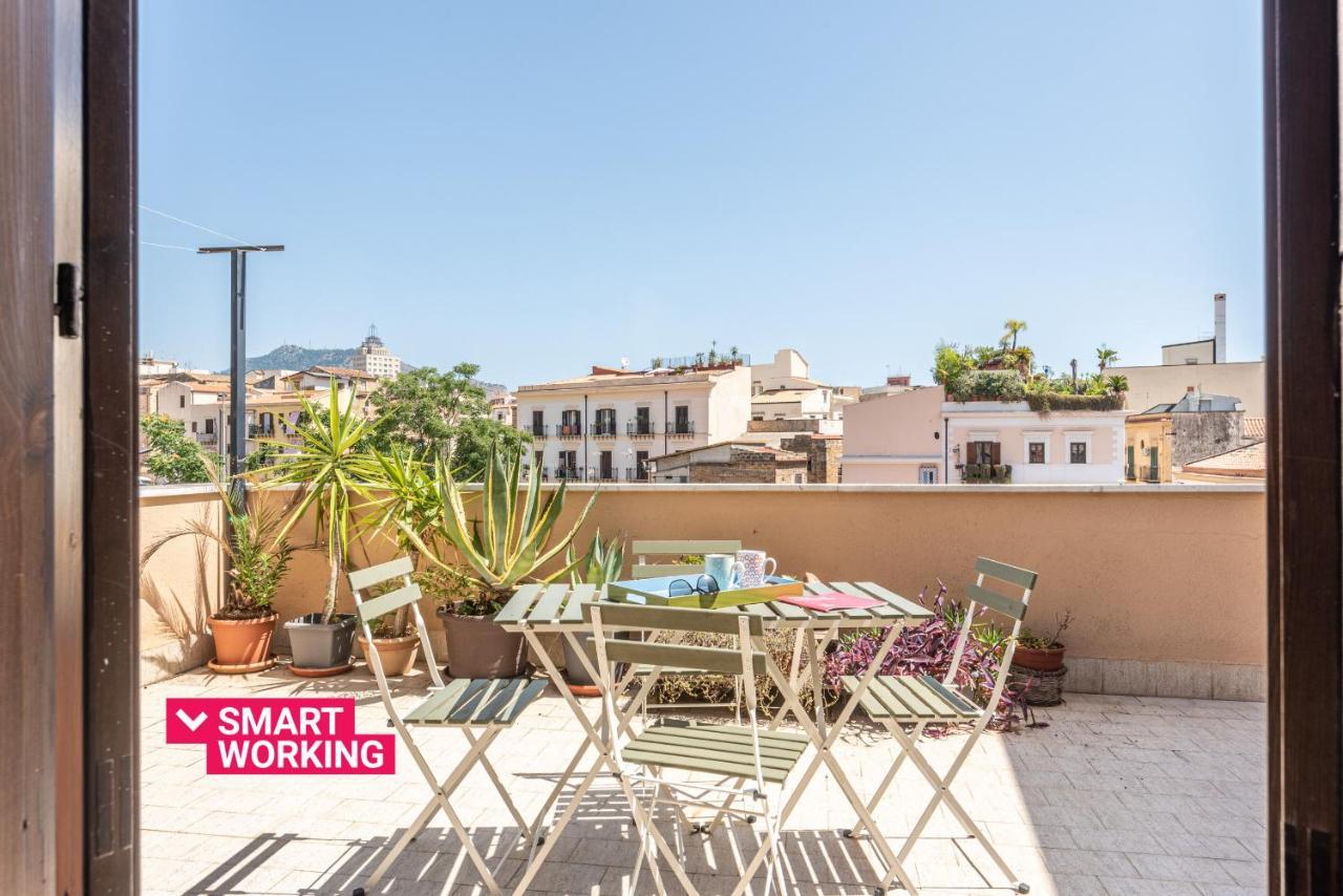 The Terrace Behind The Cathedral By Wonderful Italy Apartment Palermo Ngoại thất bức ảnh