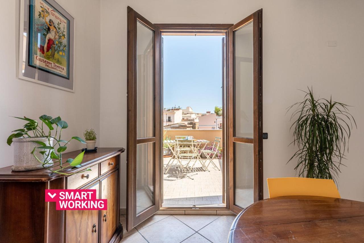 The Terrace Behind The Cathedral By Wonderful Italy Apartment Palermo Ngoại thất bức ảnh